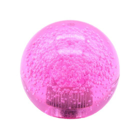 Poignée Transparente Bubble Seimitsu LB-39 - Rose  - 1