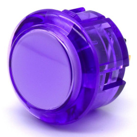 Bouton Seimitsu Transparent PS-14-K - Violet  - 1