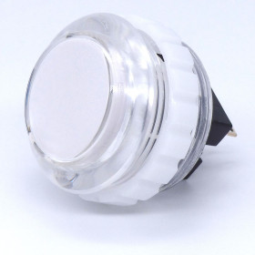 Bouton Seimitsu Transparent PS-14-KN - Blanc  - 1
