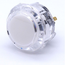 Bouton Sanwa OBSC-30 - Blanc  - 1