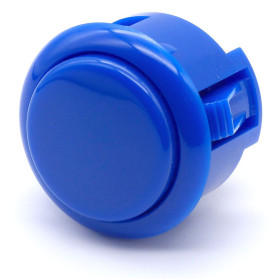 Bouton Sanwa OBSF-30 - Bleu foncé  - 1