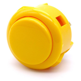 Bouton Sanwa OBSF-30 - Jaune  - 1
