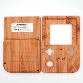 Boitier console Anbernic RG351V - Bois  - 1