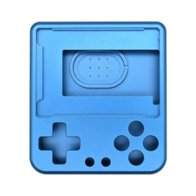 Boitier aluminium Anbernic RG280V - Bleu  - 1