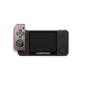 BON PLAN Anbernic RG351MP - Matt black - défaut peinture gauche  - 1