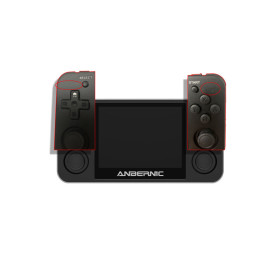 BON PLAN Anbernic RG351MP - Matt black - défaut peinture  - 1