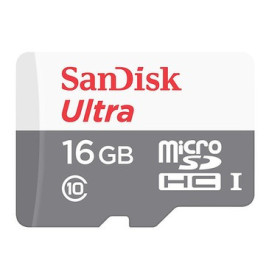 Carte Mémoire Micro-SD Sandisk Ultra - 16 Gb  - 1