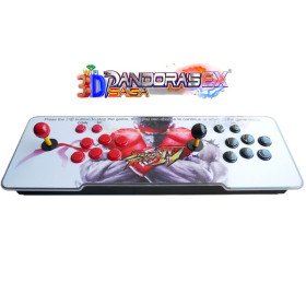 Console Arcade 2 joueurs - Pandora 3D Saga EX - SF4 RYU  - 1