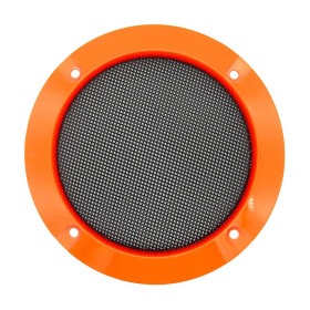 Grille Haut-Parleur 120mm - Orange  - 1