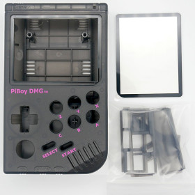 Boitier Piboy DMG - Noir Transparent  - 1