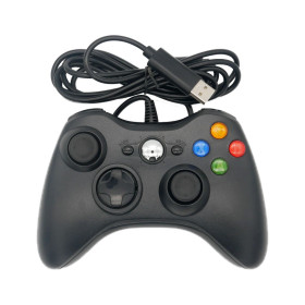 Manette filaire Xbox 360 - PC - Raspberry - Pandora box - Noire  - 1