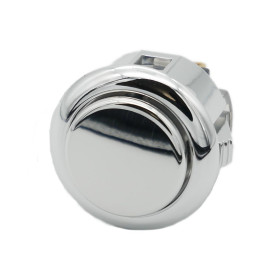 Bouton Sanwa OBSJ-24 - Argent  - 1