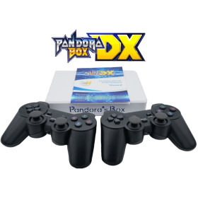 Console de salon Pandora Box DX avec manettes sans fil  - 1